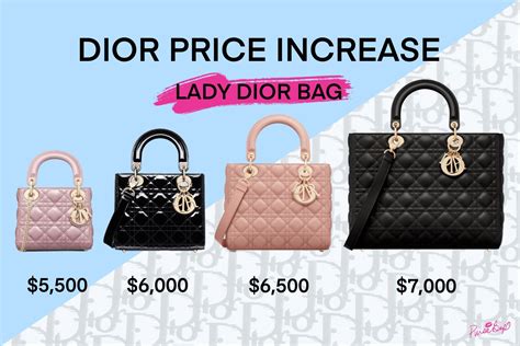 christian dior price list|most expensive christian dior bag.